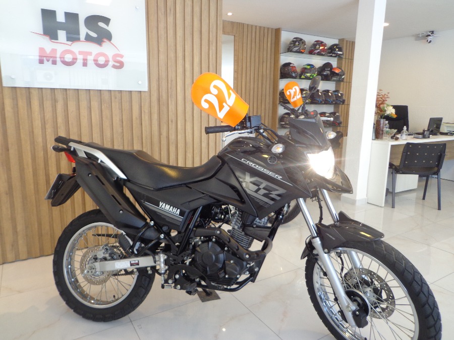 Yamaha XTZ 150 Crosser S ABS BlueFlex 2023 Preta, KM Motos